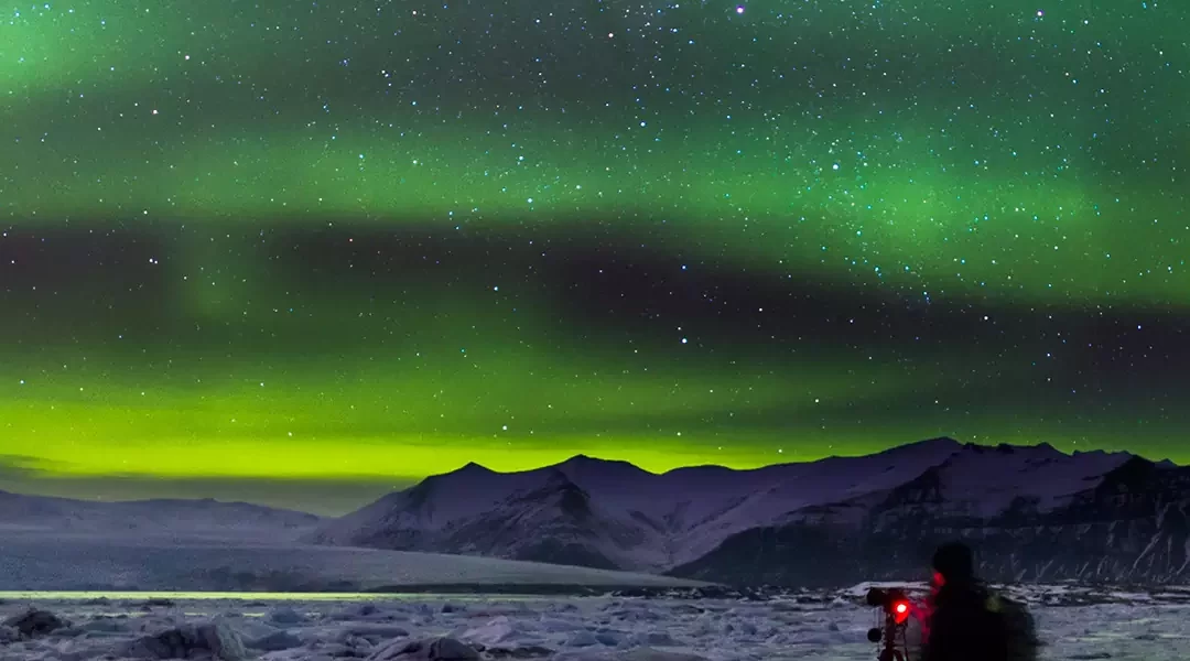 Paisajes invernales de Islandia