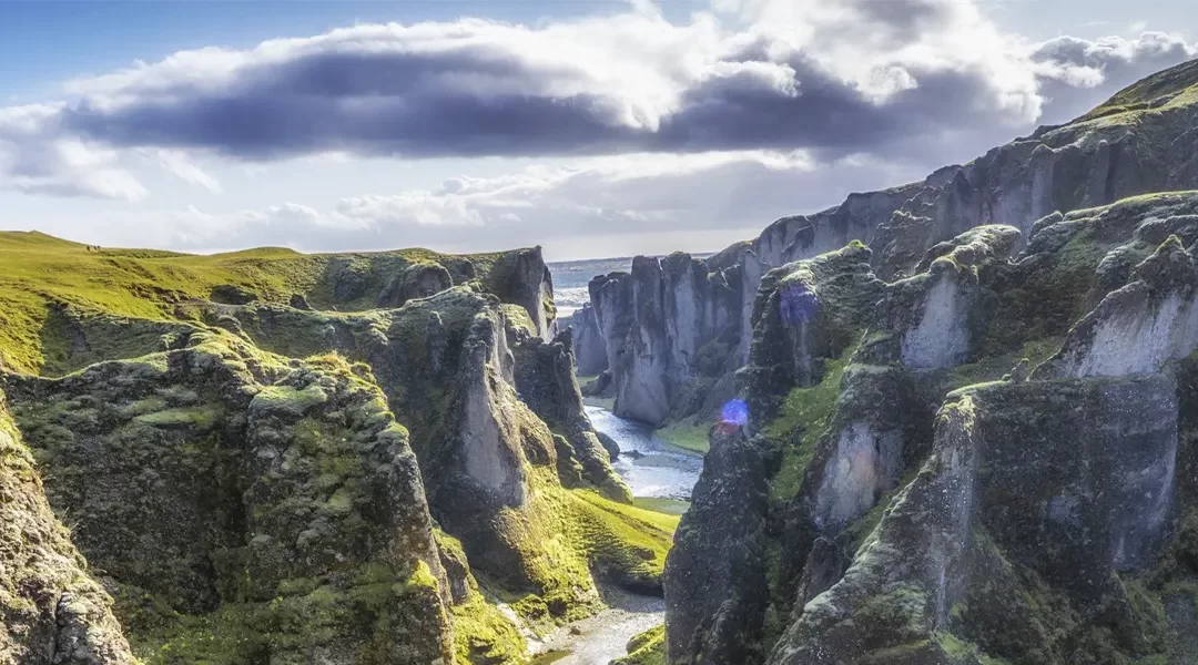 Islandia teñida de blanco