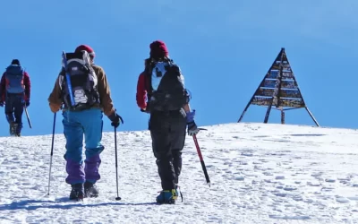 Toubkal (4.165 metros) y los cuatro miles del Atlas