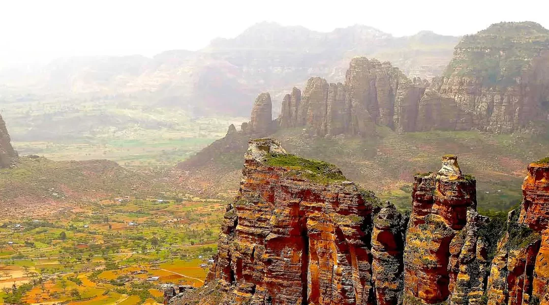 Trekking en montañas Simien