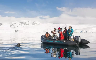 Explorando la península Antártica