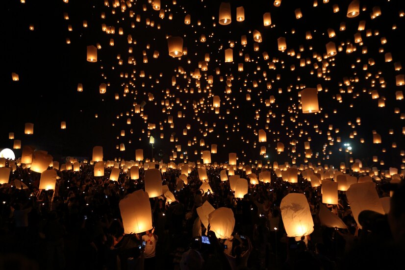 Lantern Festival, festival de luces en Taiwán, Asia