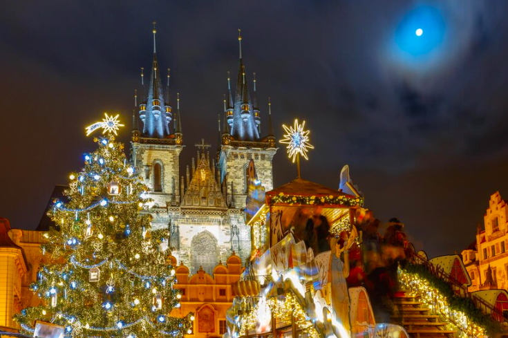 Celebrar la Navidad en Praga con los mercados navideños